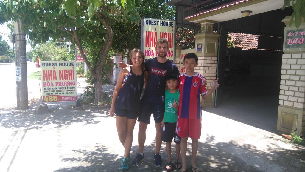 Hoa Phuong Guesthouse Dong Ha Exteriör bild